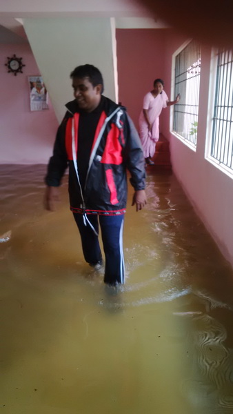 our local convent ground floor filled with water. (2) - Copy